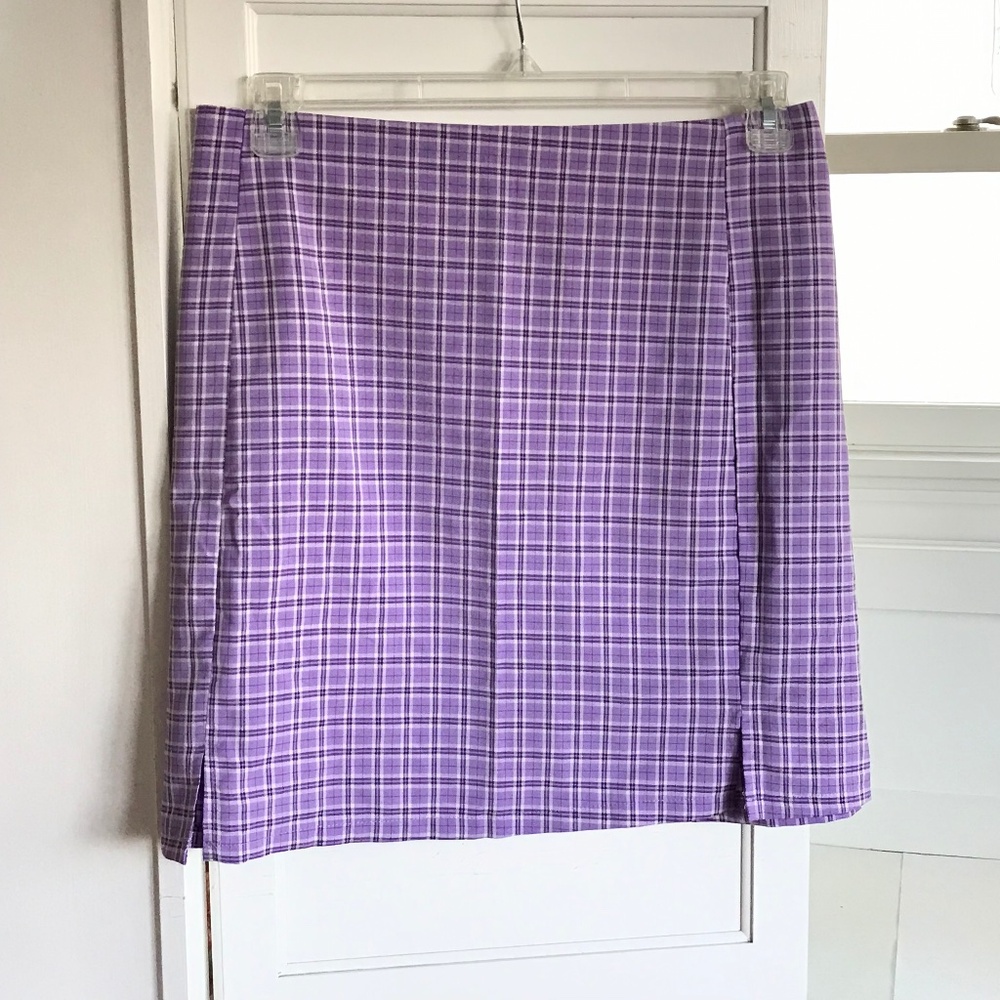 SHEIN Plaid Mini Skirt Women’s Plus Size 3X